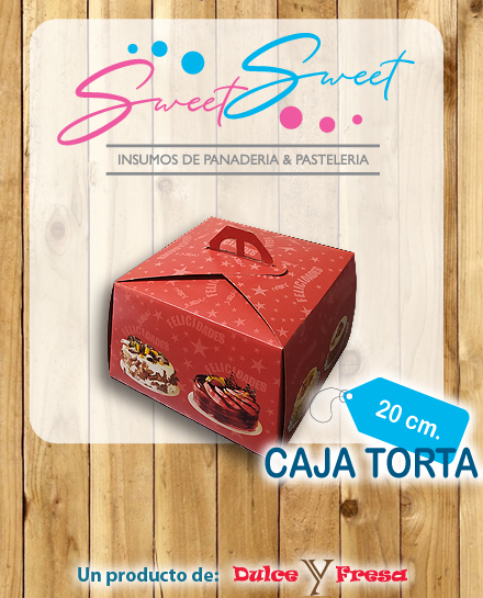 Caja Torta 20 cm 