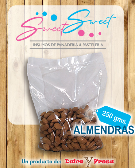 Almendras media libra 