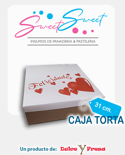 Caja Torta 31 cm